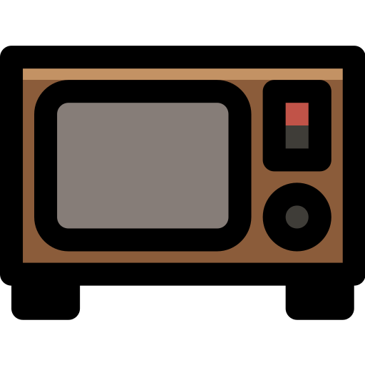 テレビモニター Generic Outline Color icon