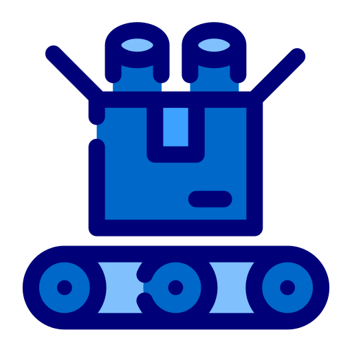 パッキング Generic Blue icon