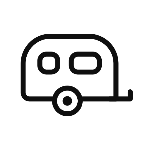 kampeerbusje Generic Detailed Outline icoon