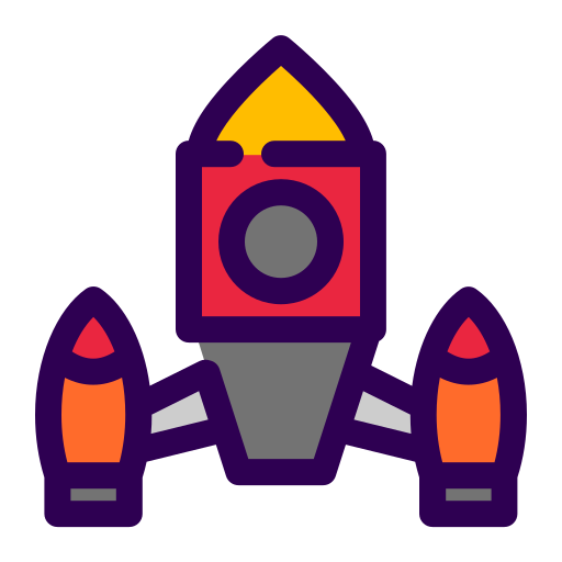 rakete Generic Outline Color icon