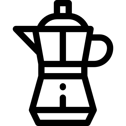 cafés Detailed Rounded Lineal icono