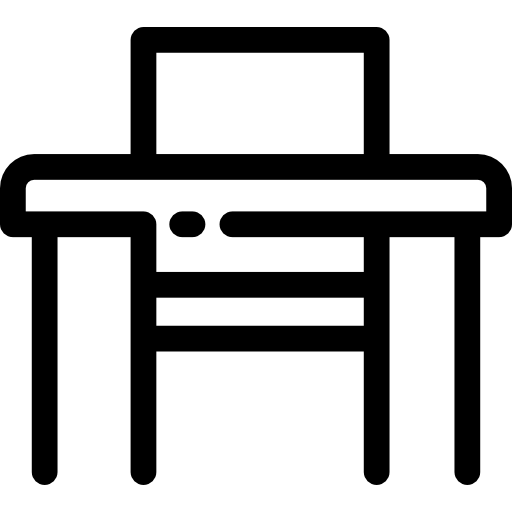 aan het studeren Detailed Rounded Lineal icoon