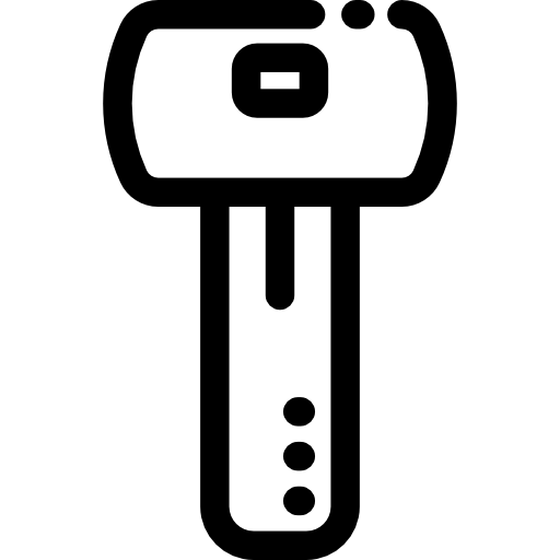 clé de passe Detailed Rounded Lineal Icône