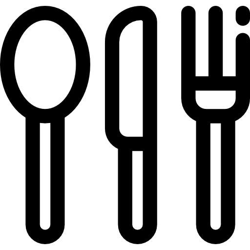 keuken pakket Detailed Rounded Lineal icoon