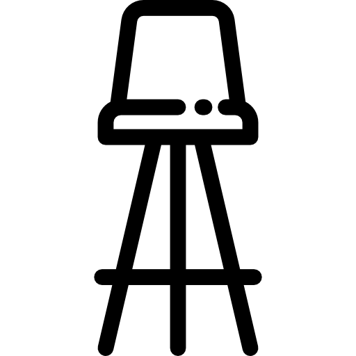 座席 Detailed Rounded Lineal icon