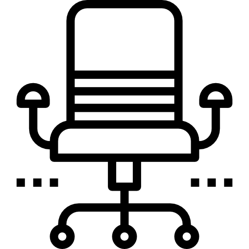 silla de escritorio Becris Lineal icono