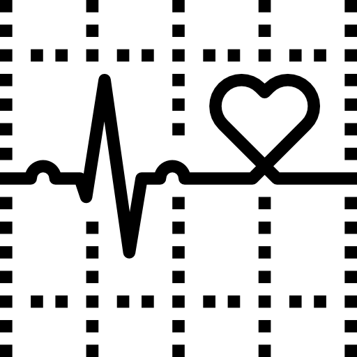 cardiogramma Becris Lineal icona