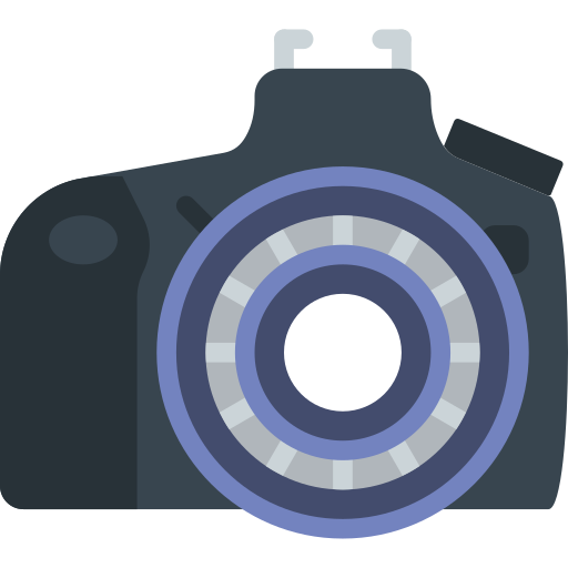 aparat fotograficzny Basic Miscellany Flat ikona