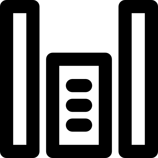 system dzwiękowy Basic Black Outline ikona