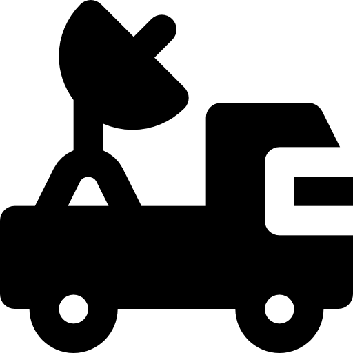 Truck Basic Black Solid icon