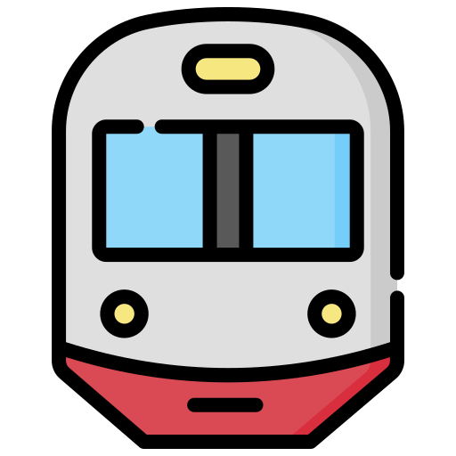trein Generic Outline Color icoon