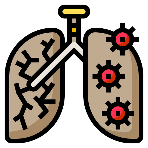 肺 Phatplus Lineal Color icon