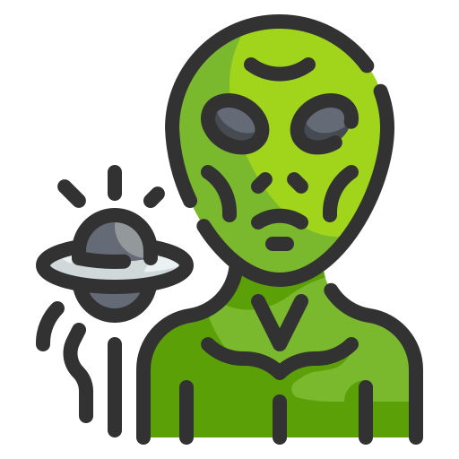 Alien Wanicon Lineal Color icon