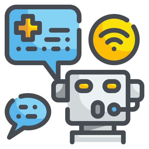 chatbot Wanicon Lineal Color icoon