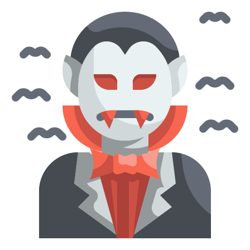 Dracula Wanicon Flat icon