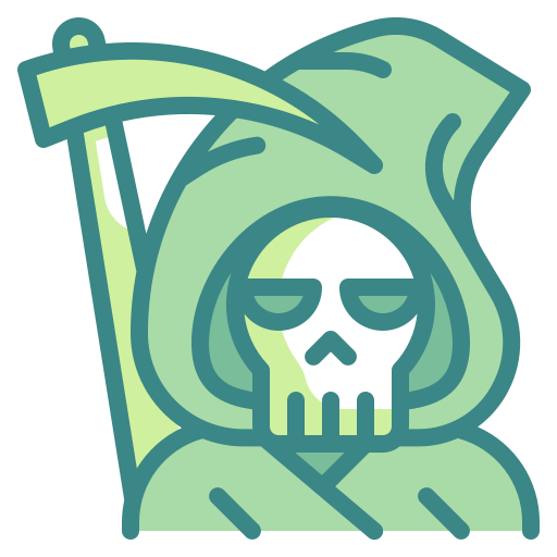 Grim reaper Wanicon Two Tone icon