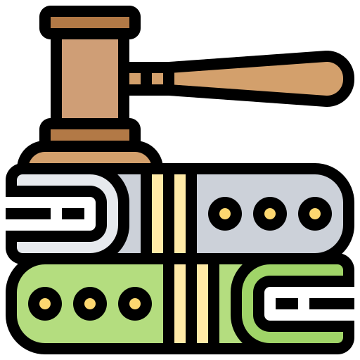 Law Meticulous Lineal Color icon