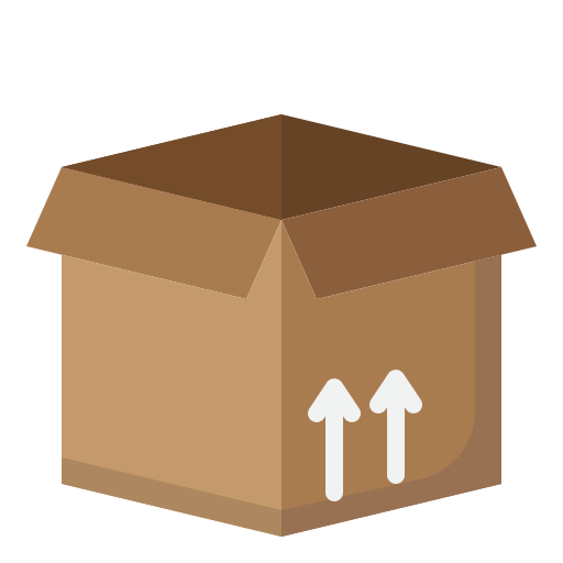 Коробка srip Flat иконка
