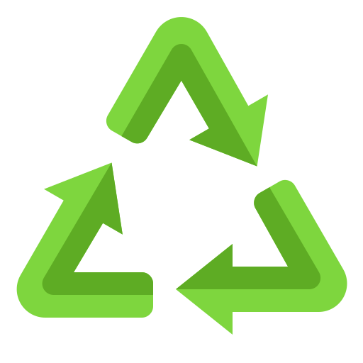 recycling-zeichen srip Flat icon