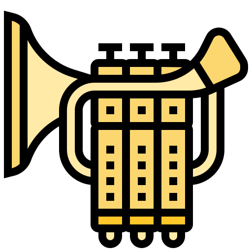 Trumpet Meticulous Lineal Color icon