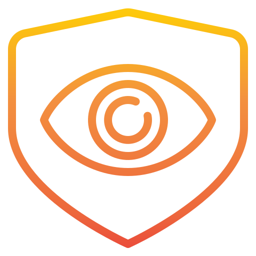 目の保護 Catkuro Gradient icon