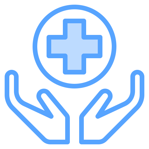 보건 의료 Catkuro Blue icon