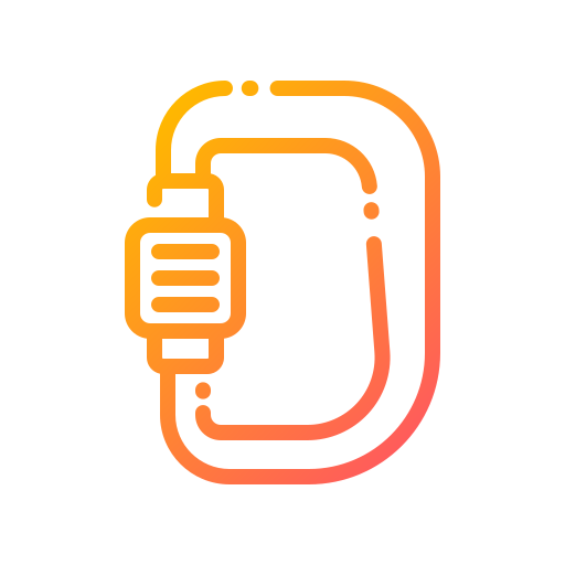 Carabiner Good Ware Gradient icon