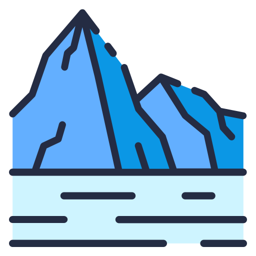 iceberg Good Ware Lineal Color icono