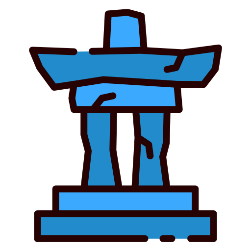 Inuksuk Good Ware Lineal Color icon