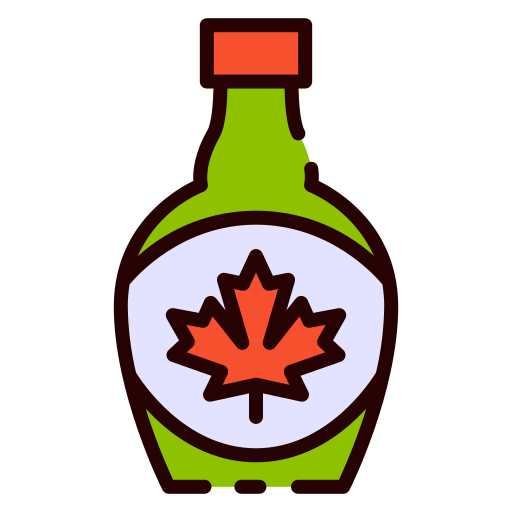 Maple syrup Good Ware Lineal Color icon