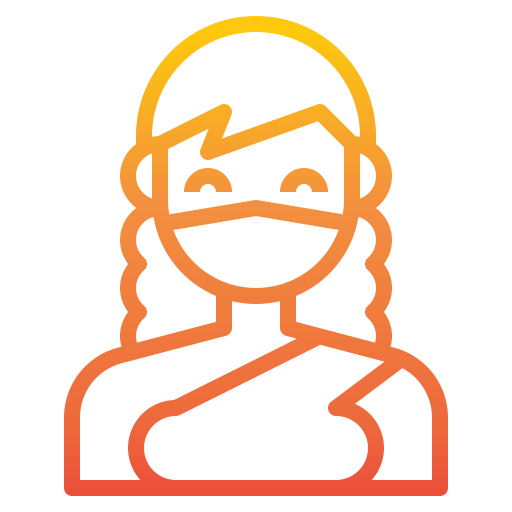 Woman Catkuro Gradient icon