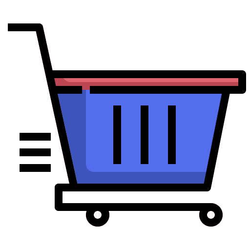 Cart Surang Lineal Color icon