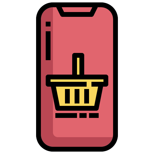 Mobile shop Surang Lineal Color icon