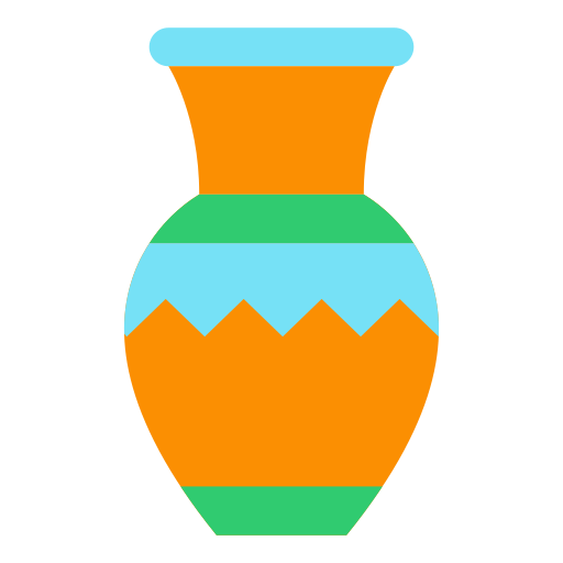 vase Good Ware Flat icon