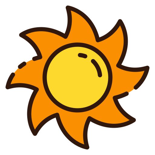 sonne Good Ware Lineal Color icon