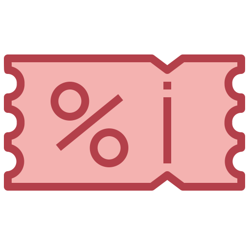 Discount Surang Red icon