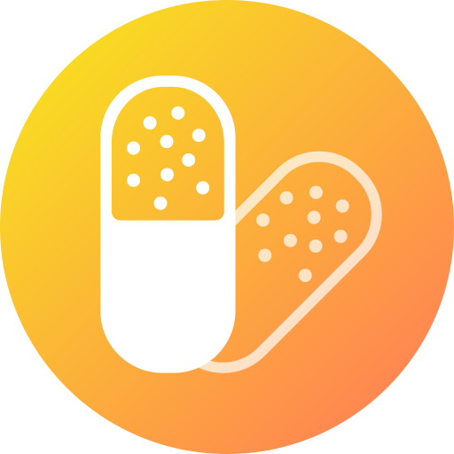 geneesmiddel Generic Flat Gradient icoon