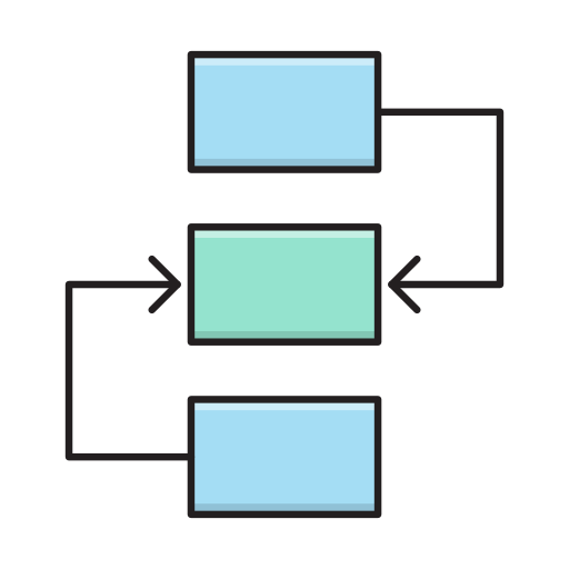 Схема Vector Stall Lineal Color иконка