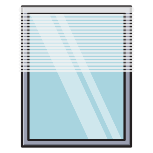 fenster Vector Stall Lineal Color icon