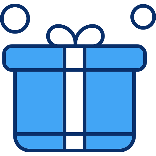 caja de regalo Generic Blue icono