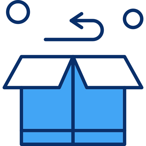 boîte Generic Blue Icône