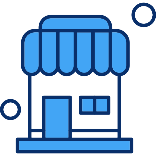 tienda Generic Blue icono