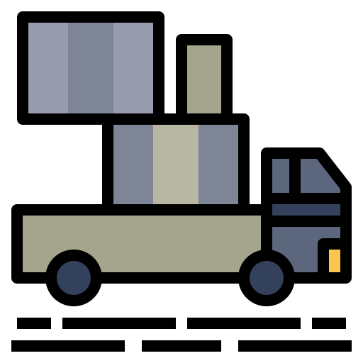Freight Generic Outline Color icon