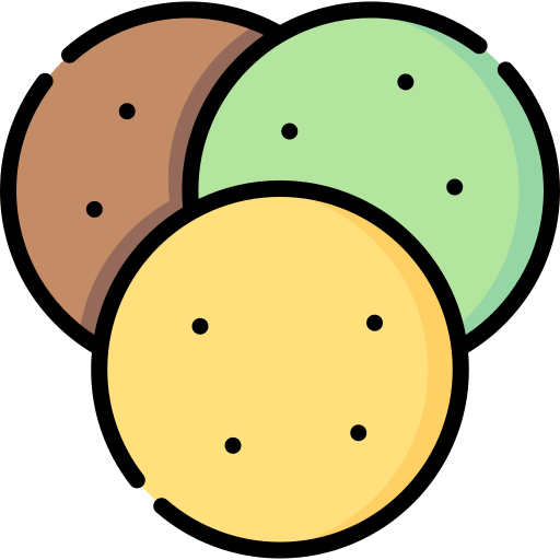 falafel Special Lineal color icoon