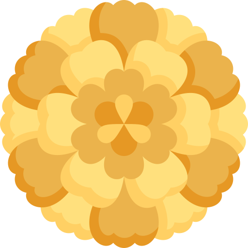 goudsbloem Special Flat icoon