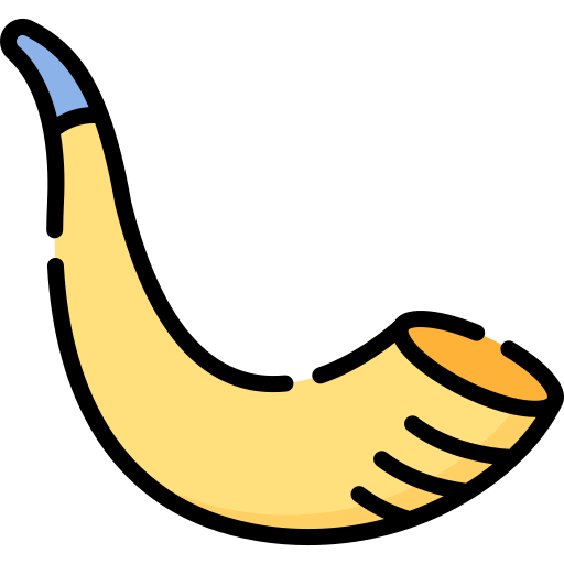 shofar Special Lineal color icono