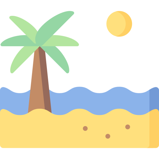plaża Special Flat ikona