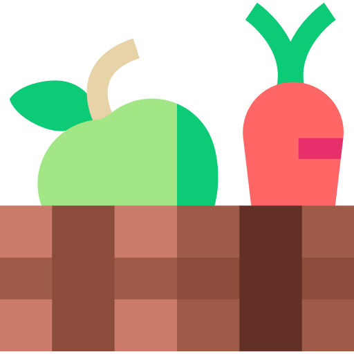 vegetales Basic Straight Flat icono