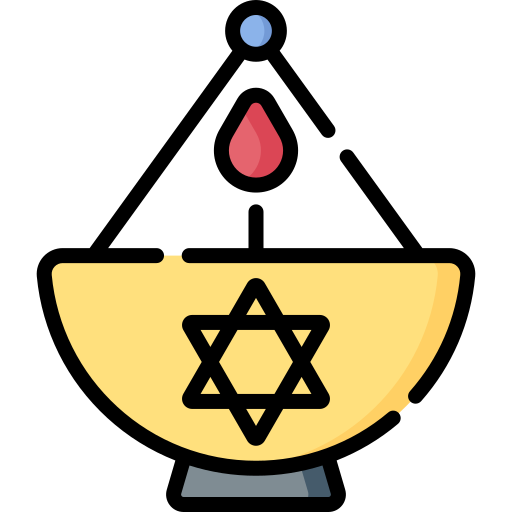 Ner tamid Special Lineal color icon