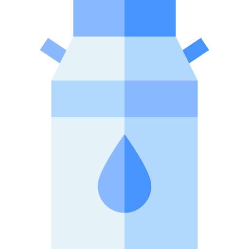 puszka mleka Basic Straight Flat ikona